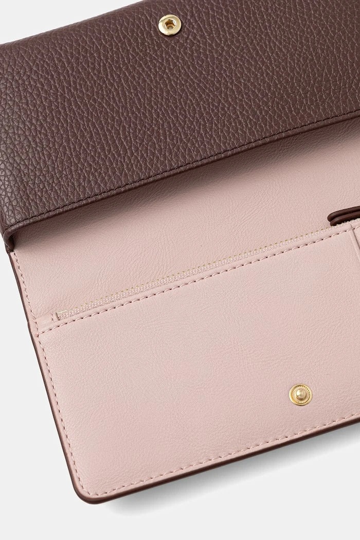Coccinelle kadın deri clutch