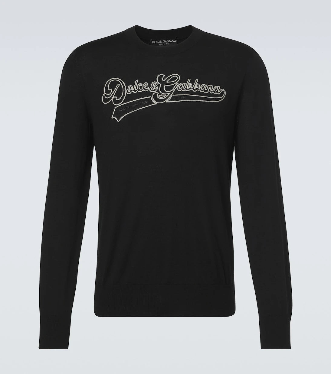 Dolce&Gabbana - Logo virgin wool sweater