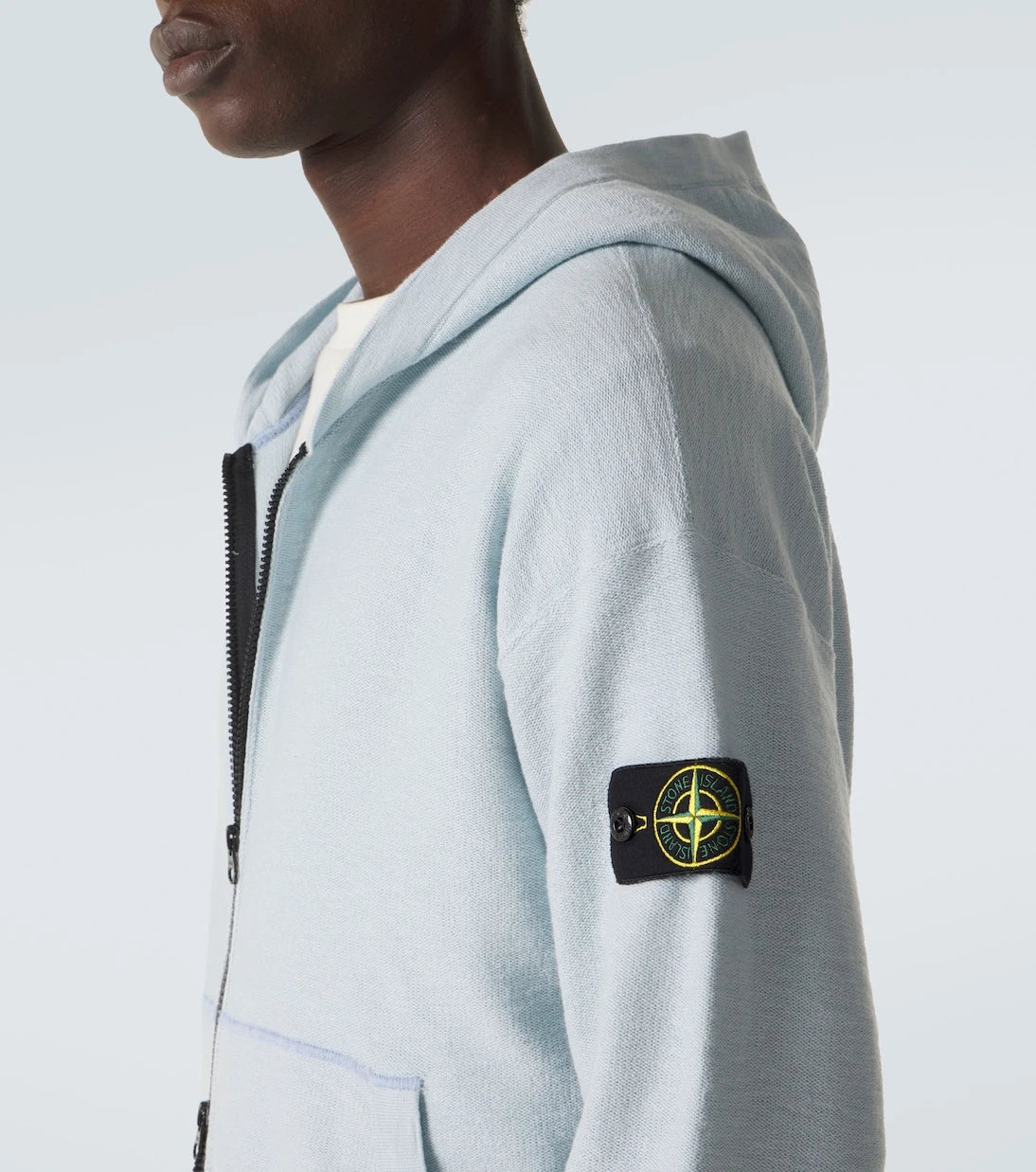 Stone Island - Compass cotton-blend hoodie