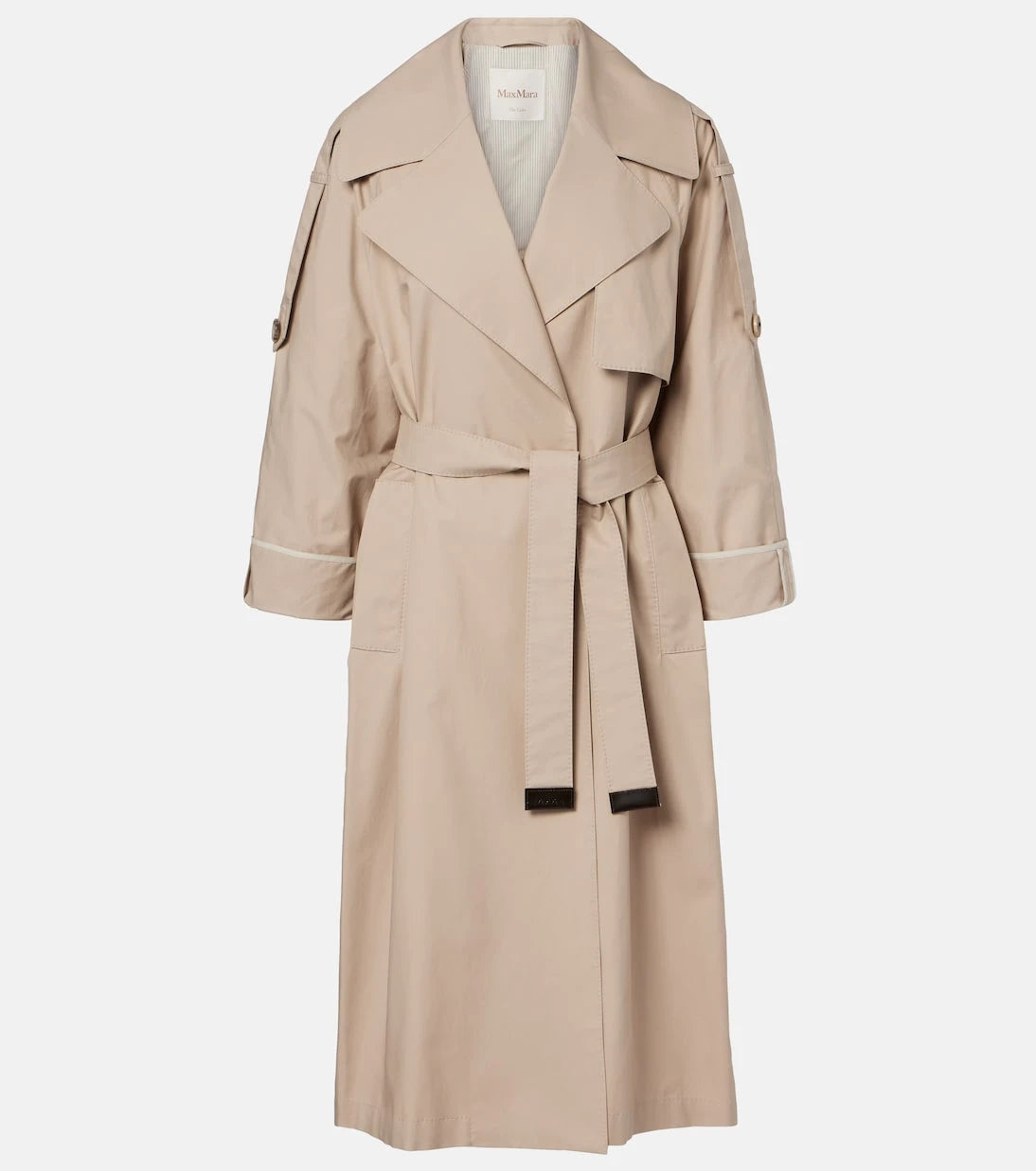 Max Mara - Cotton-blend gabardine trench coat