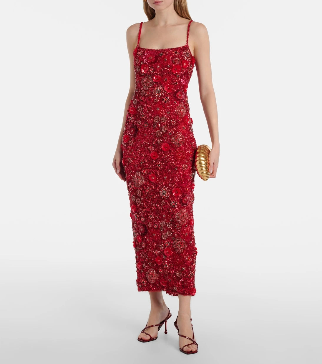 Rachel Gilbert - Francesca embellished cocktail dress