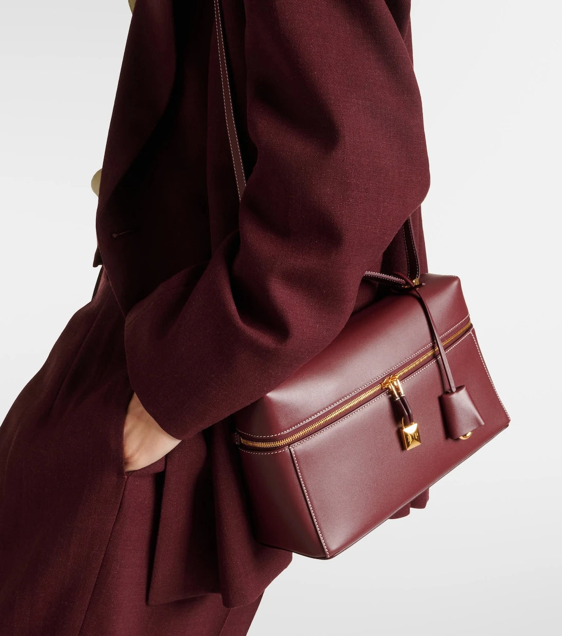 Loro Piana - Extra bag L27 leather shoulder bag
