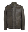 Brown Patina Leather Jacket