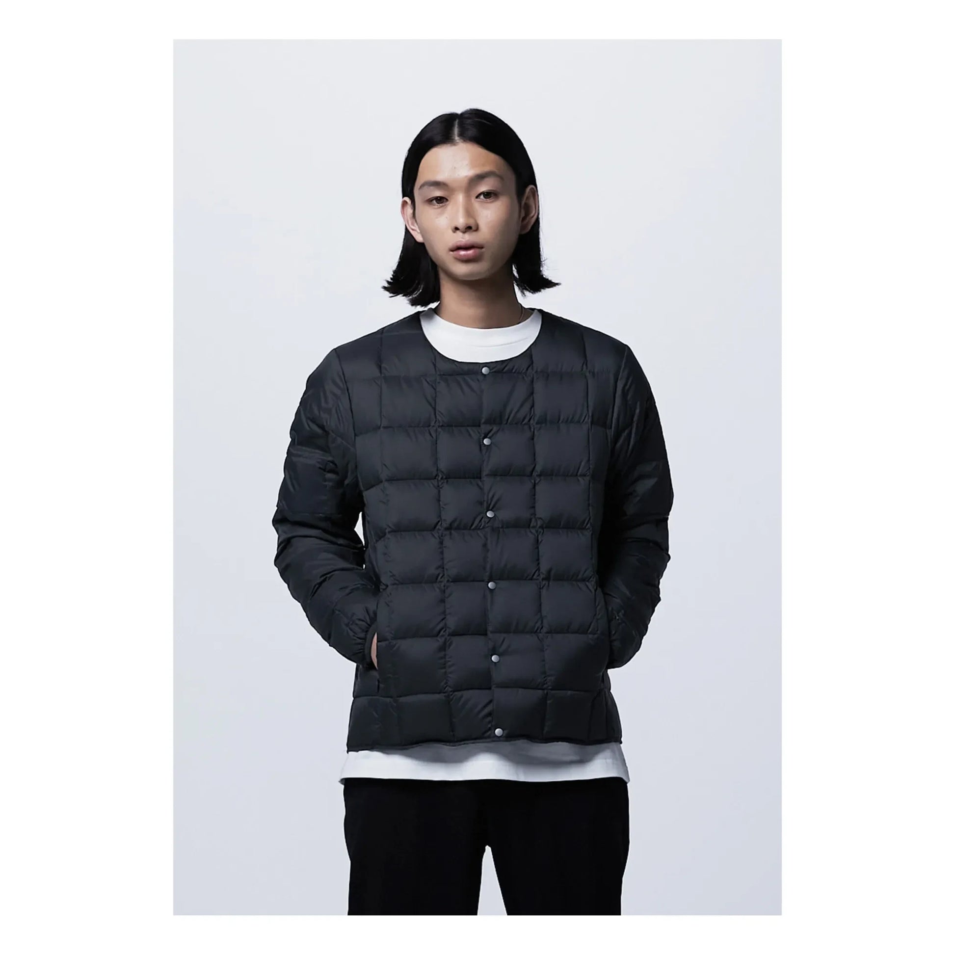 Taion - Quilted Jacket | Charcoal grey
