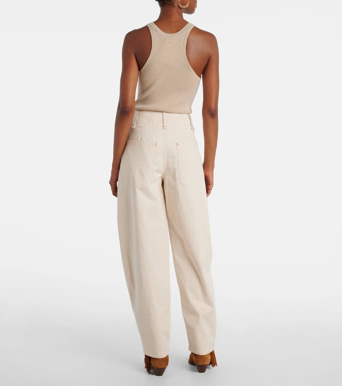 Isabel Marant - Oumaya barrel-leg jeans
