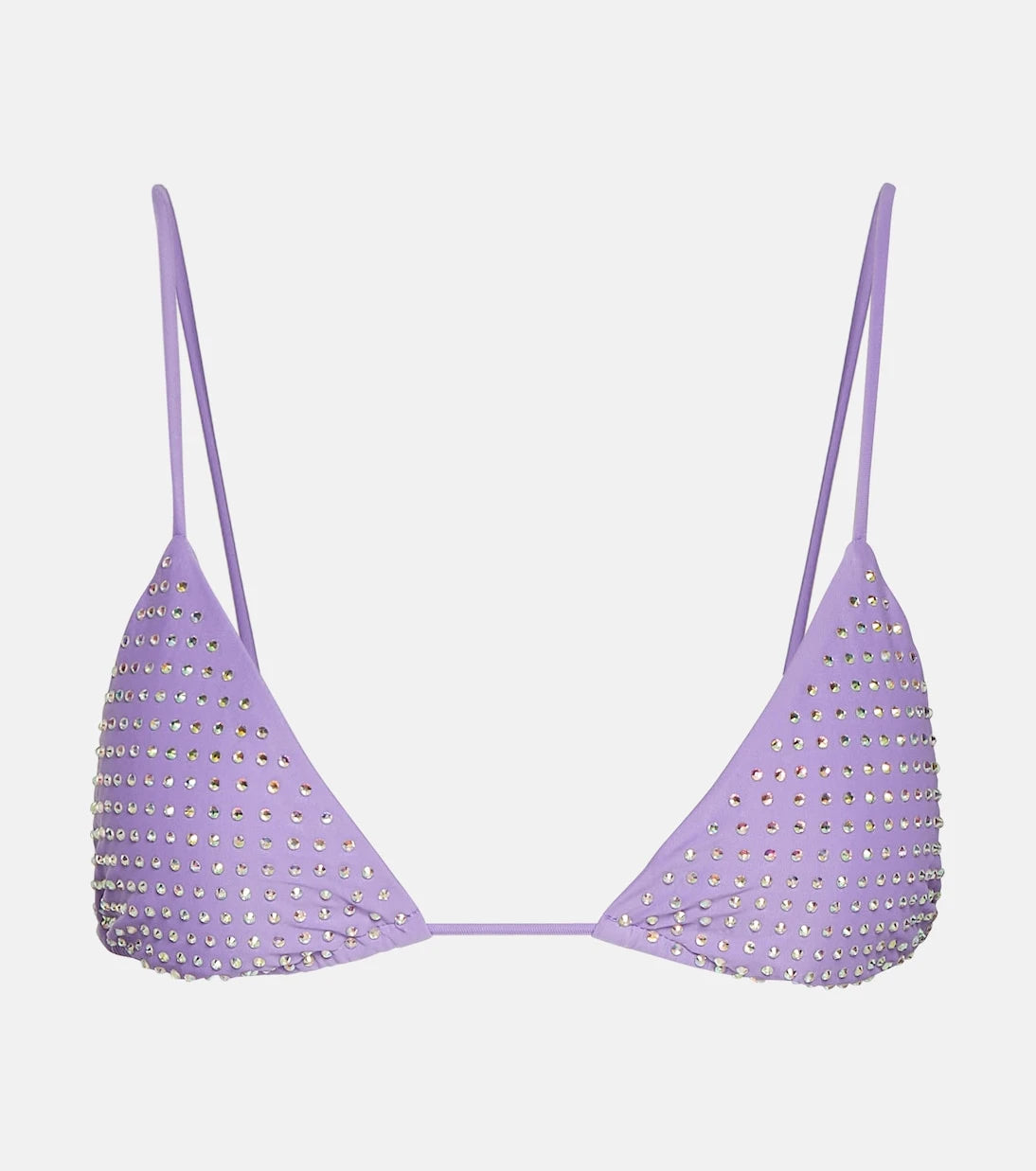 Self-Portrait - Embellished bikini top