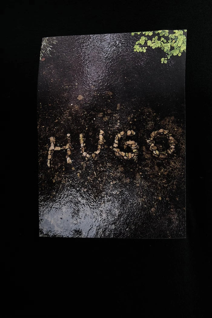 Памучна тениска HUGO Doreston