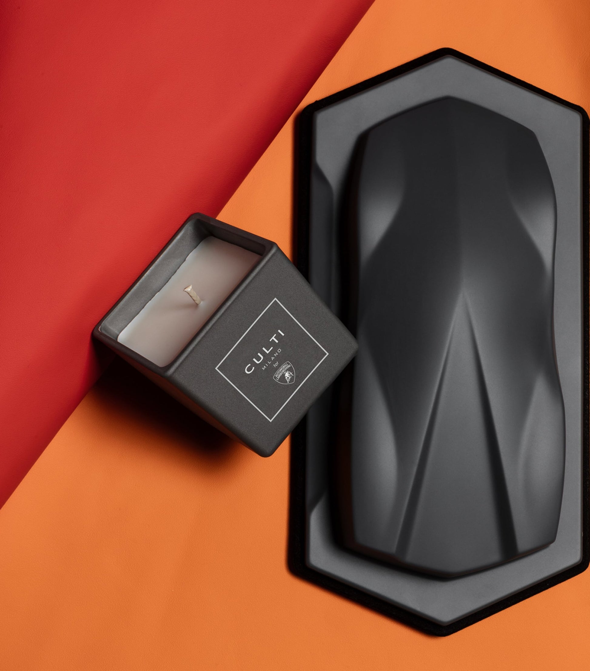 Culti Milano x Lamborghini Grigio Vulcano Candle (210g)