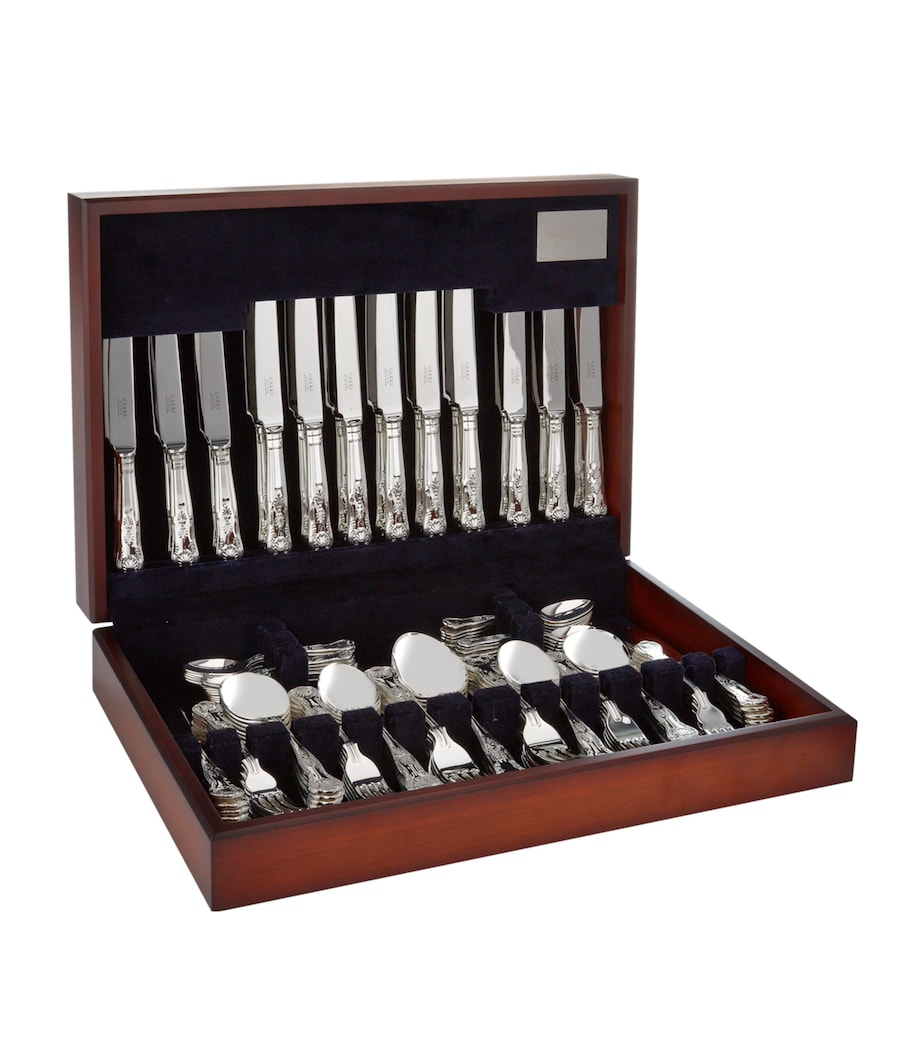 Carrs Silver Kings Silver Plated 44-Piece Set