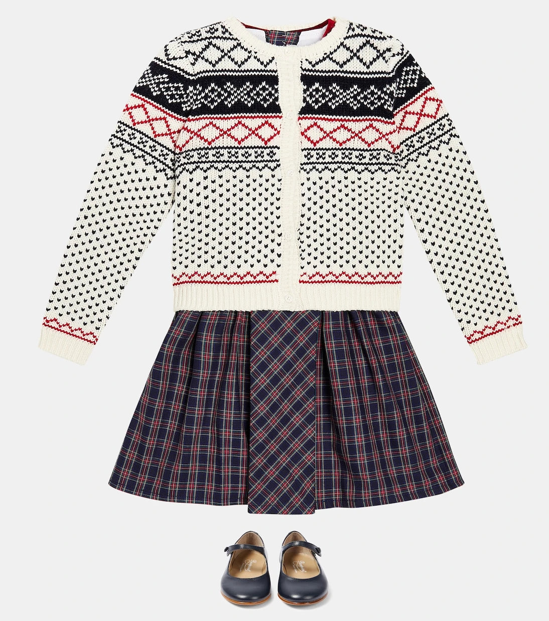 Bonpoint - Intarsia cardigan