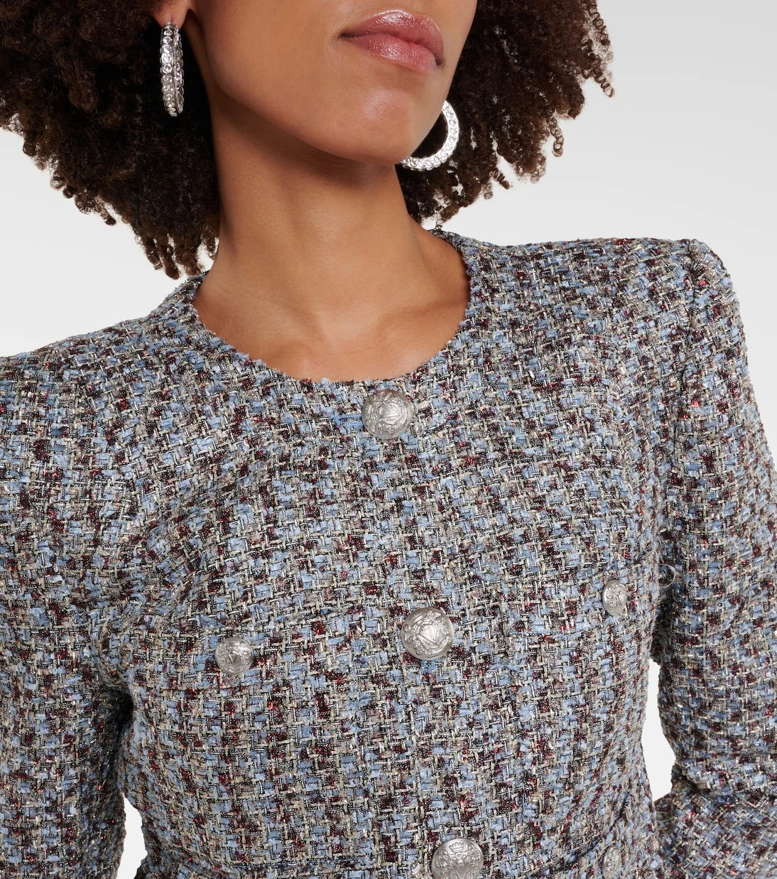 Veronica Beard - Ferazia metallic tweed jacket