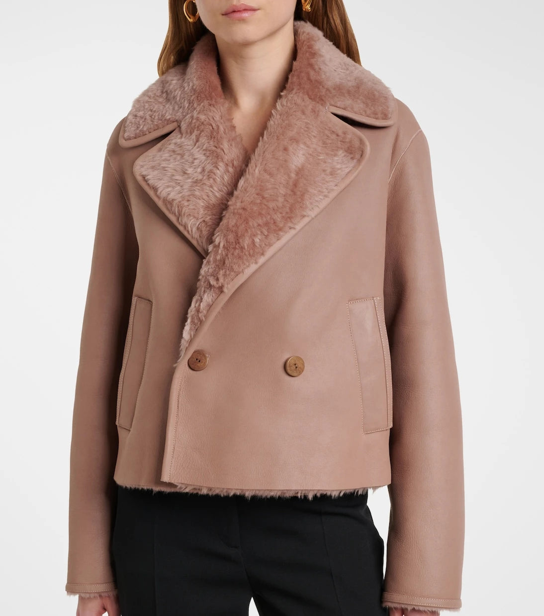 Joseph - Rousse shearling jacket