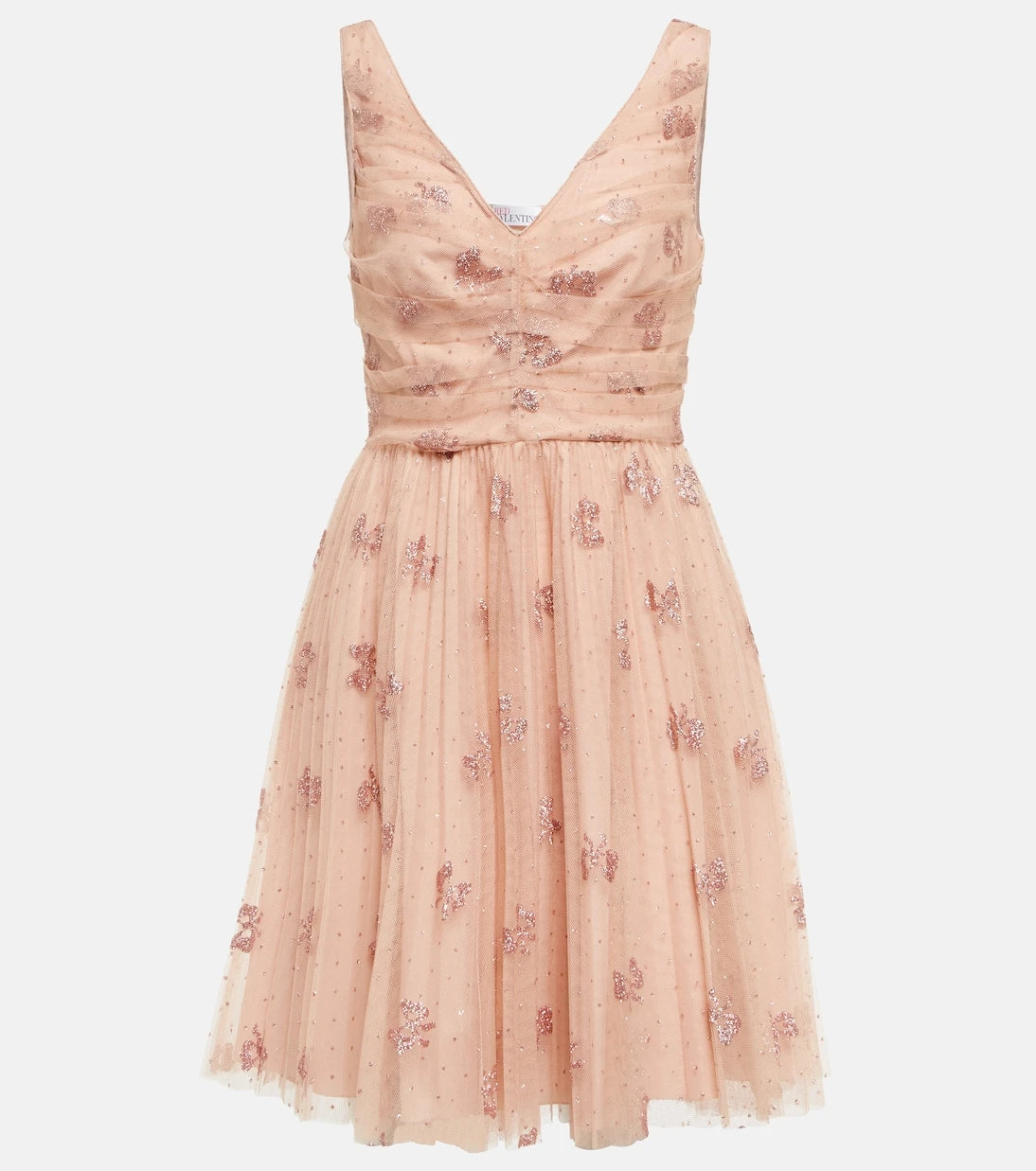 REDValentino - Glitter tulle minidress
