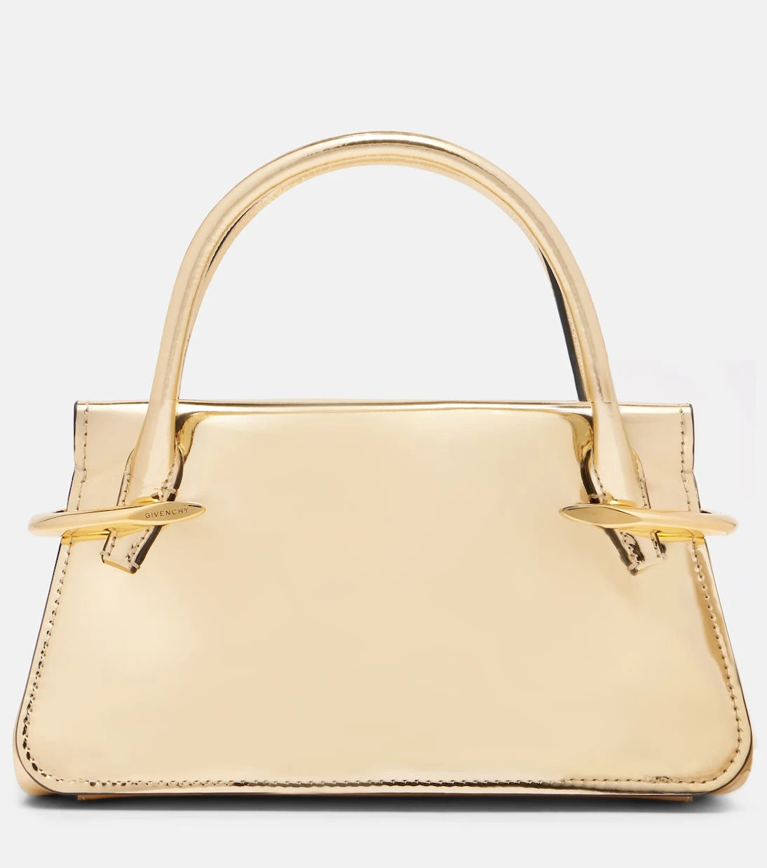 Givenchy - Pinch metallic leather tote bag