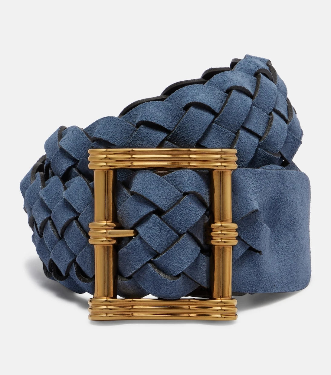 Etro - Ardiglione reversible suede belt