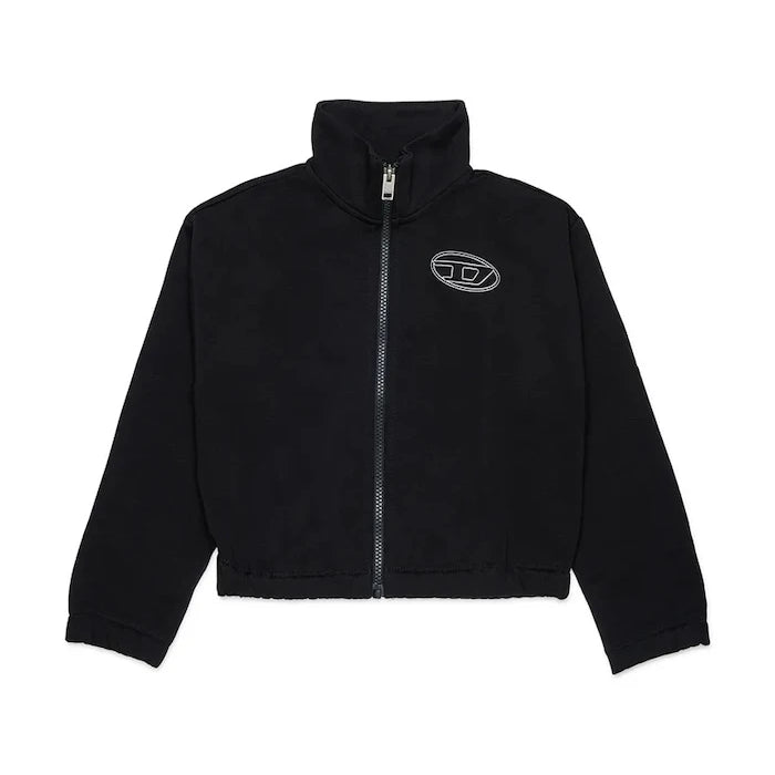 Çocuklar için pamuklu fermuarlı Diesel SALILA SWEAT-SHIRT