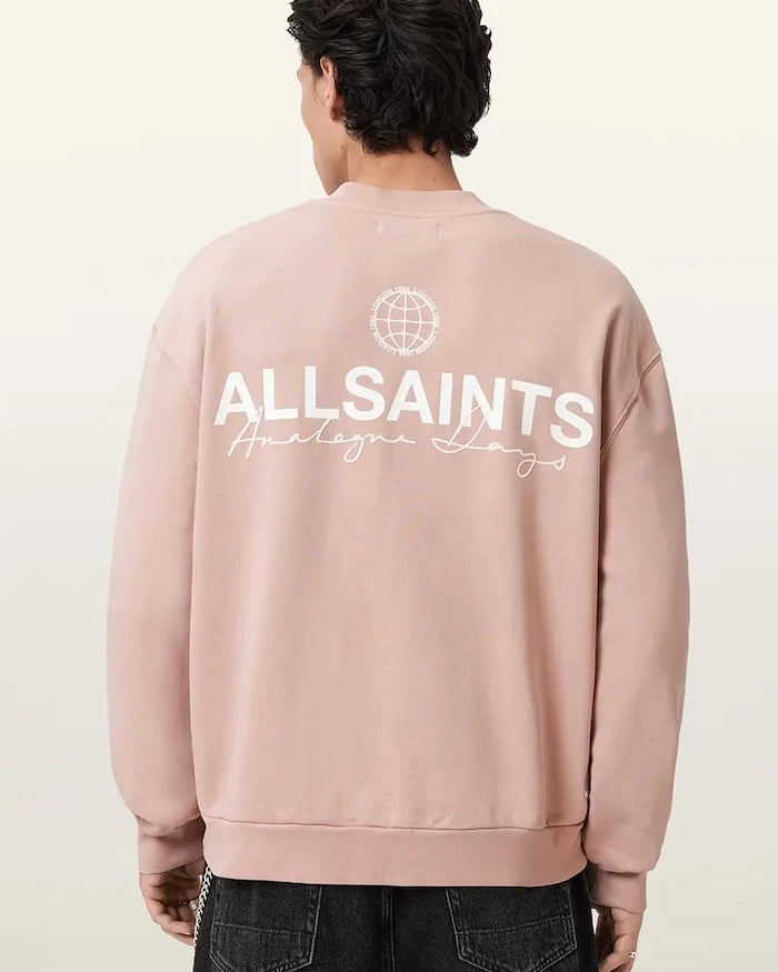 AllSaints EMBLEM Pamuklu Sweatshirt