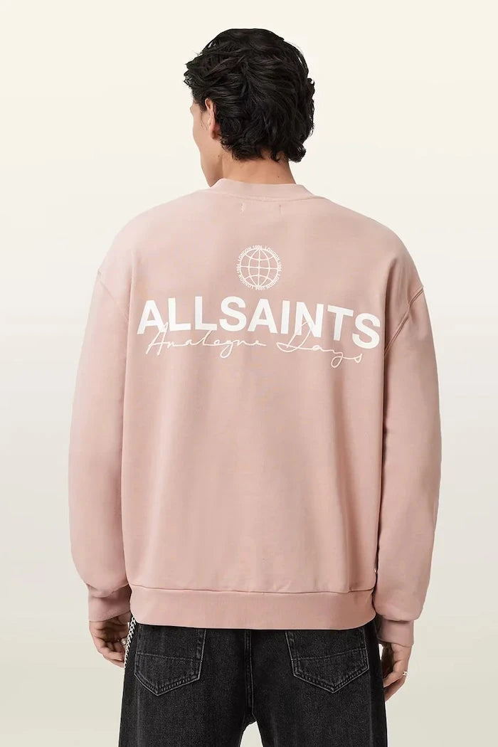 Памучен суичър AllSaints EMBLEM