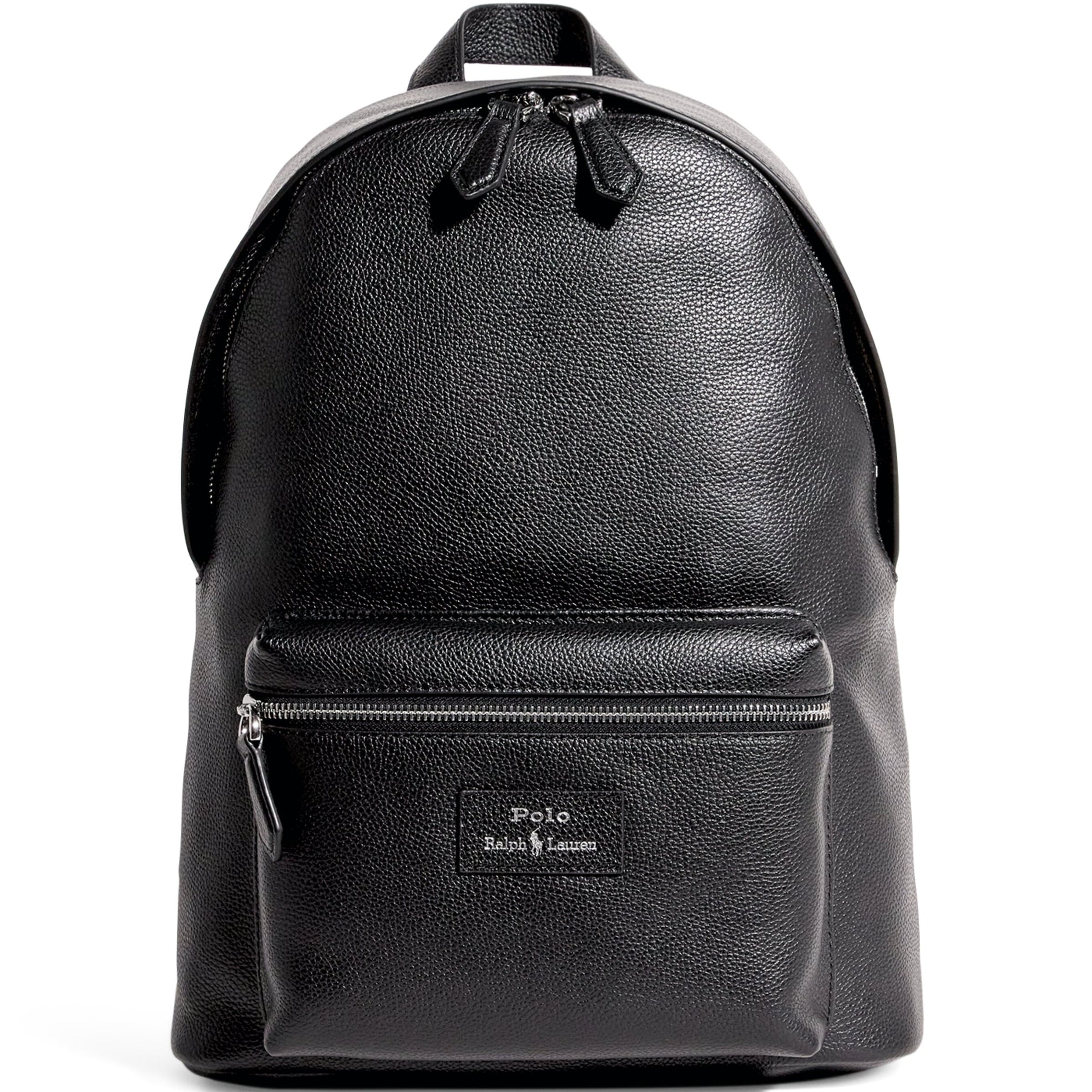 Pebbled Leather Backpack