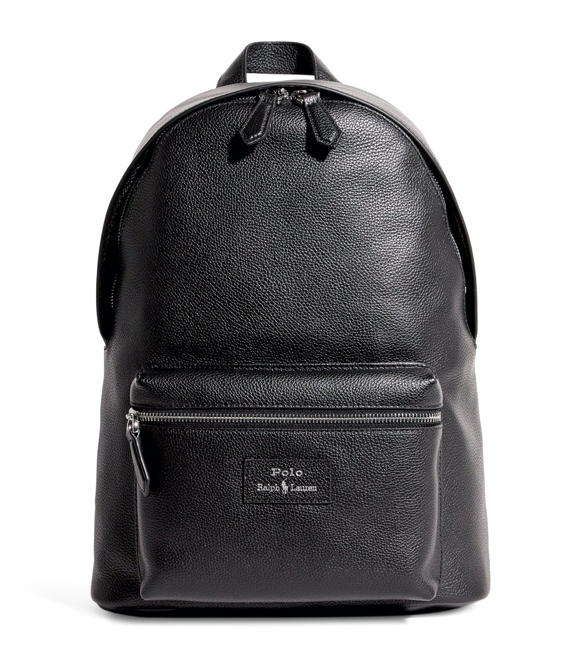 Pebbled Leather Backpack