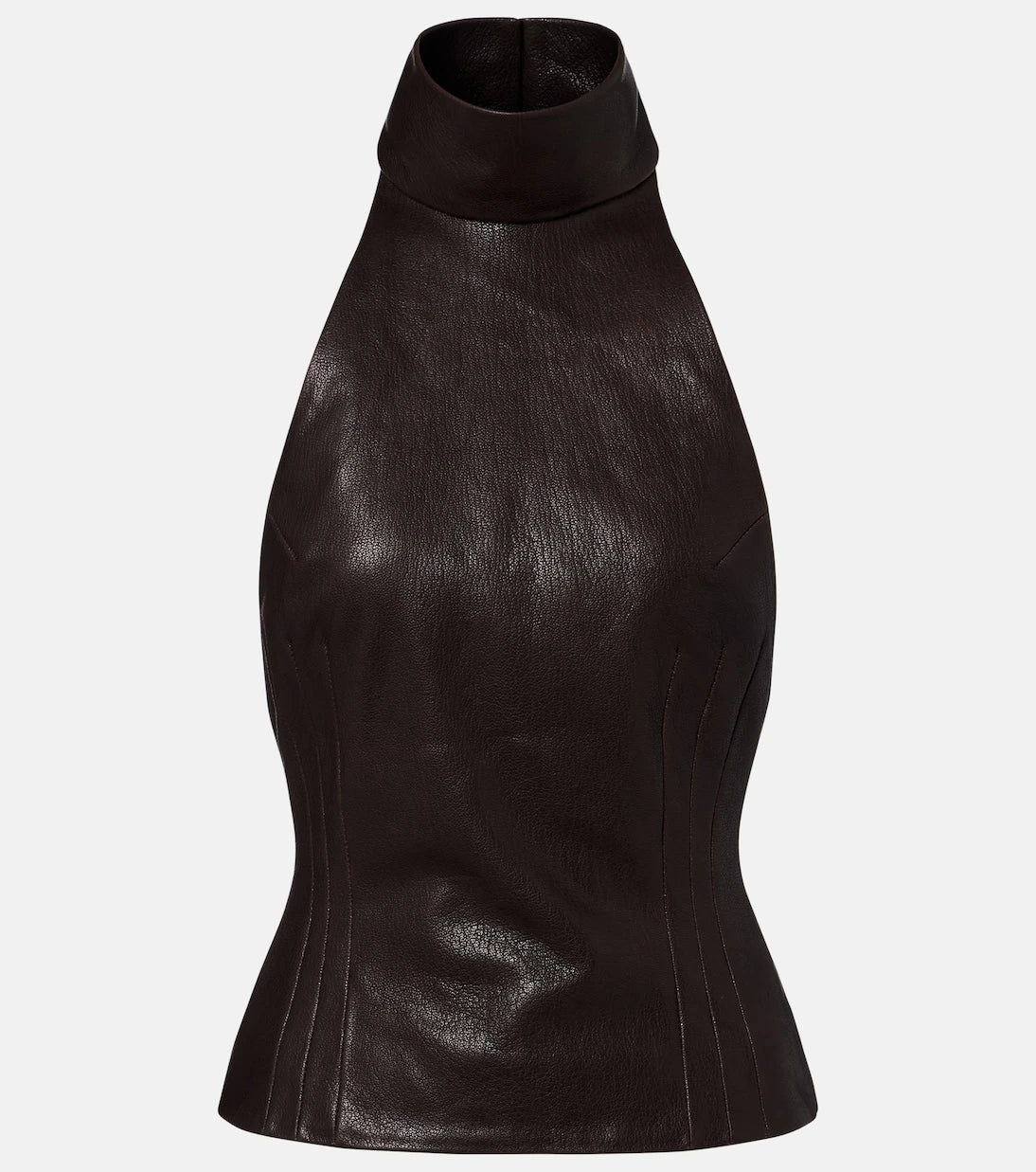 Magda Butrym - Halterneck leather top