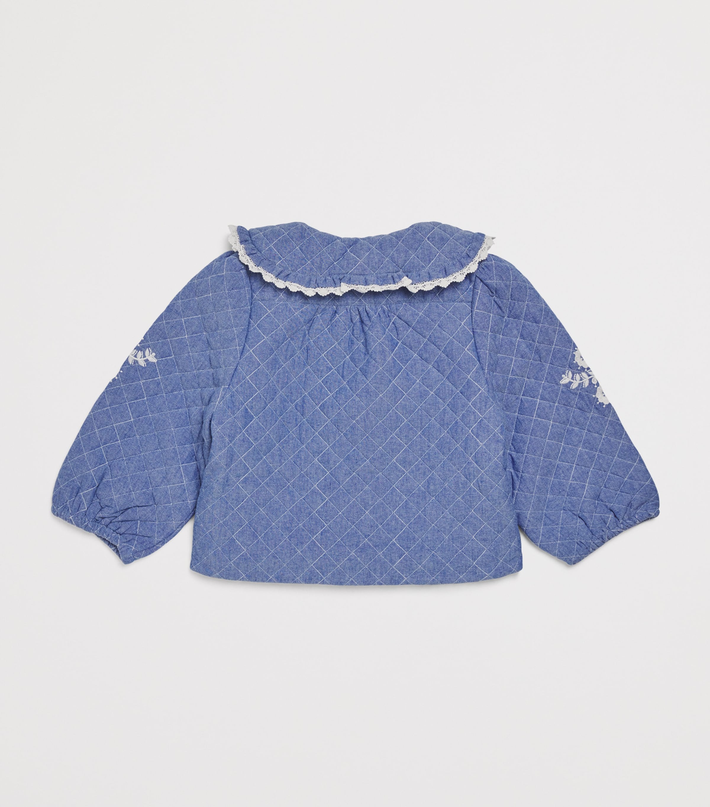 Cotton Chambray Jouliana Coat (4-12 Years)
