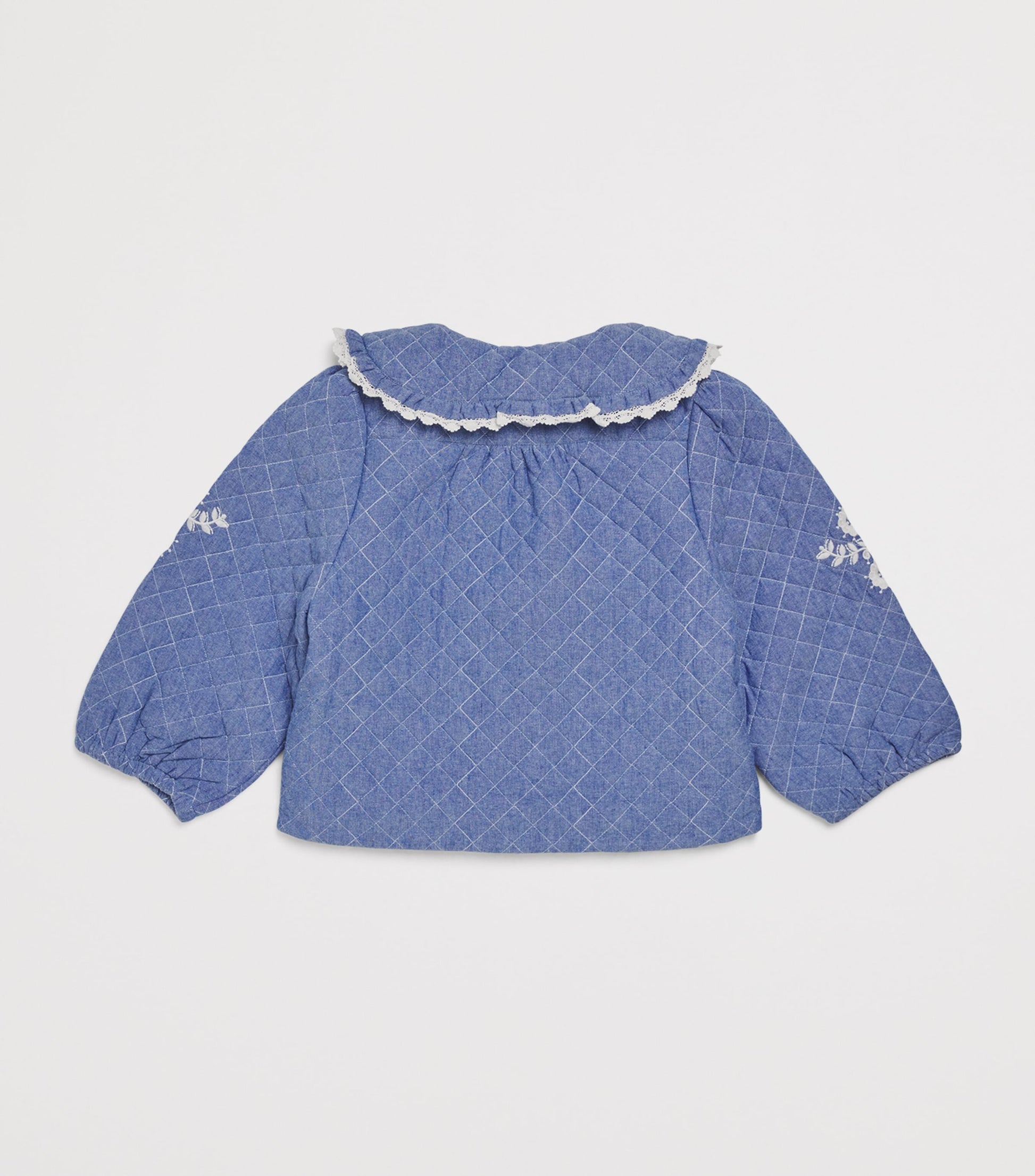 Cotton Chambray Jouliana Coat (4-12 Years)
