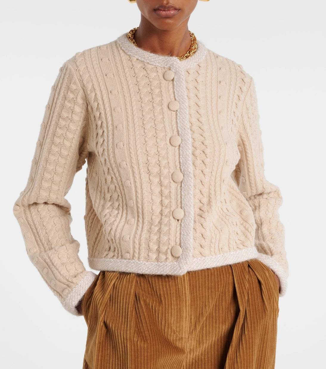 Altuzarra - Stef wool-blend cardigan