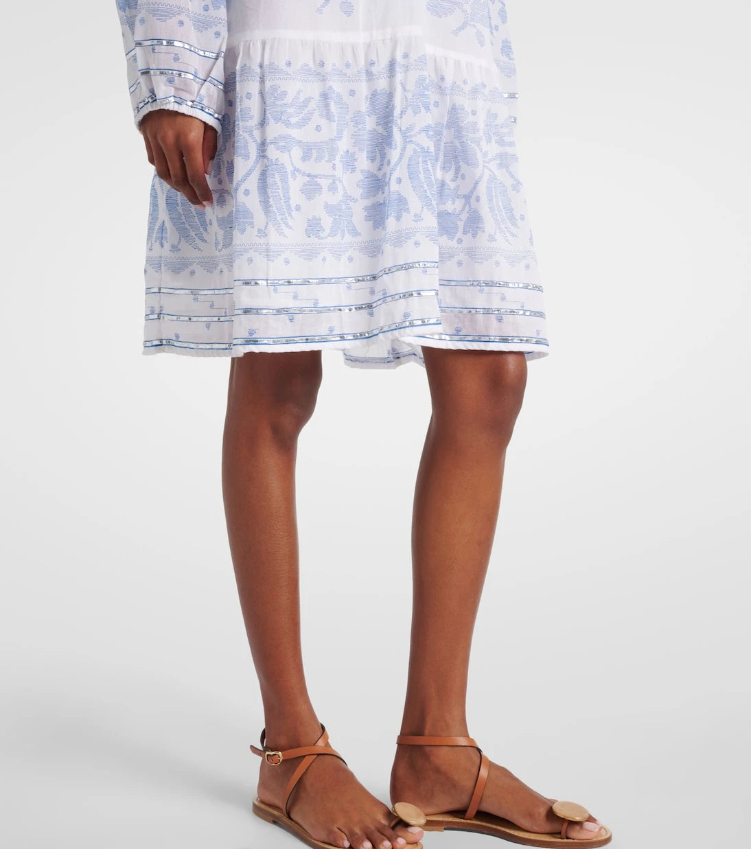 Juliet Dunn - Floral cotton minidress