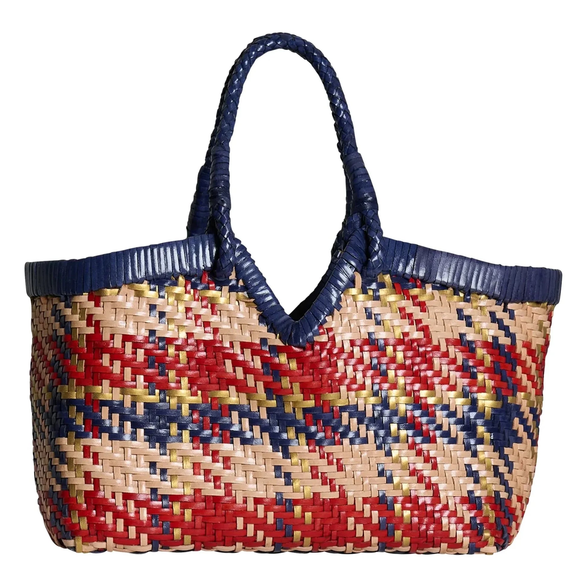 Vipera - Cabas Crudelia Carreaux Cuir | Blue