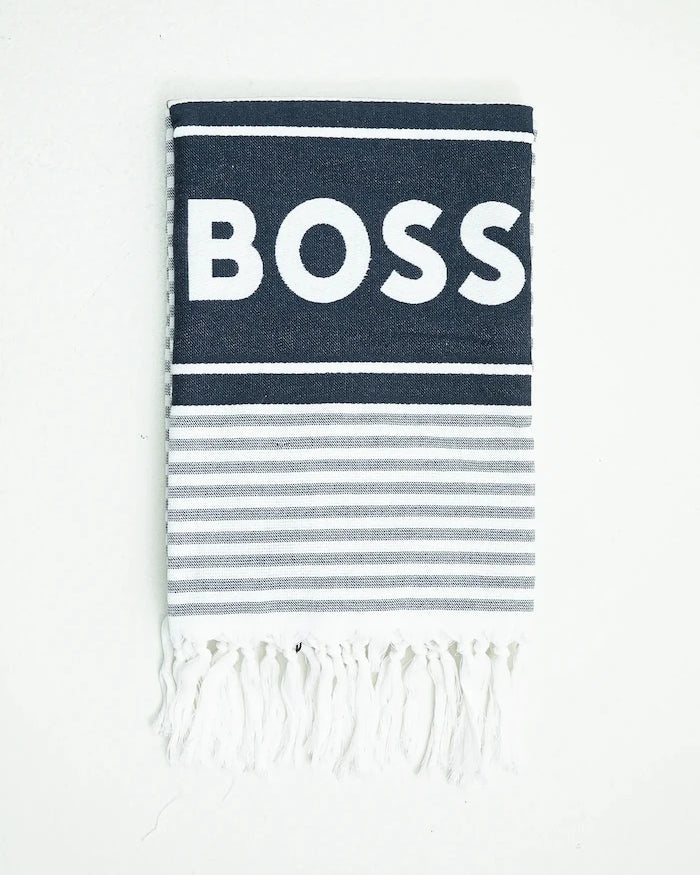 BOSS Riviera Orta Pamuklu Havlu 71 x 140 cm