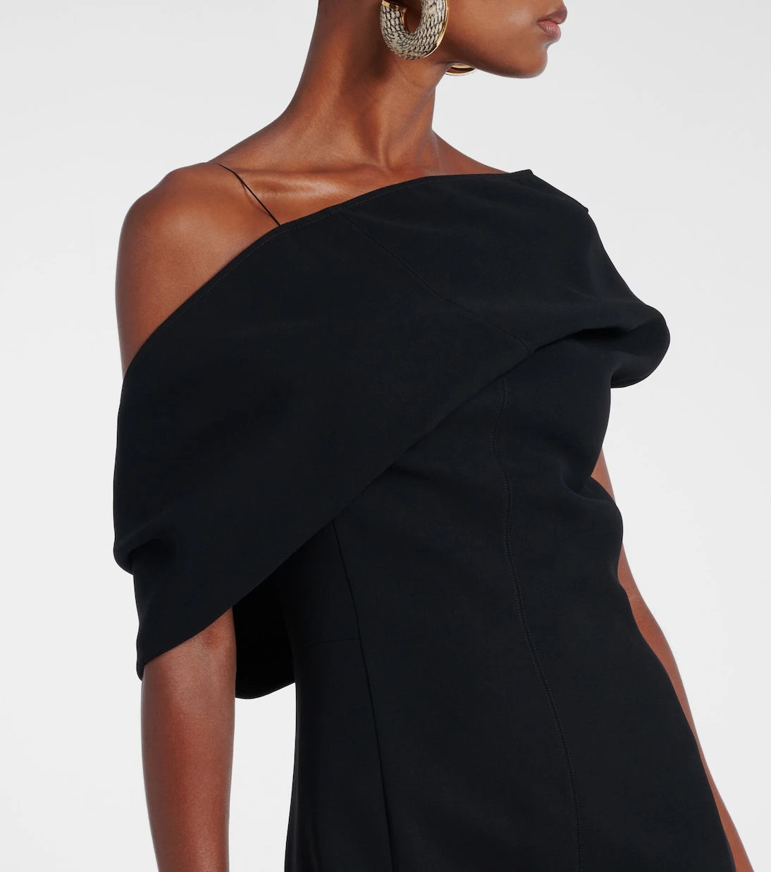 Jacquemus - One-shoulder midi dress