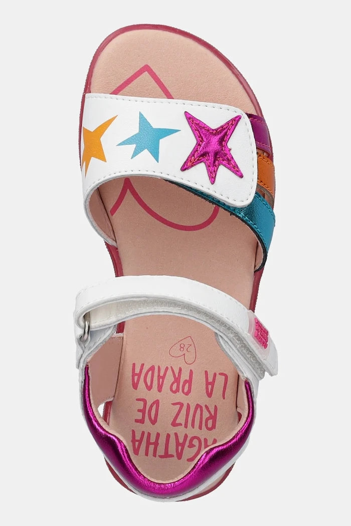 Детски сандали от кожа Agatha Ruiz de la Prada