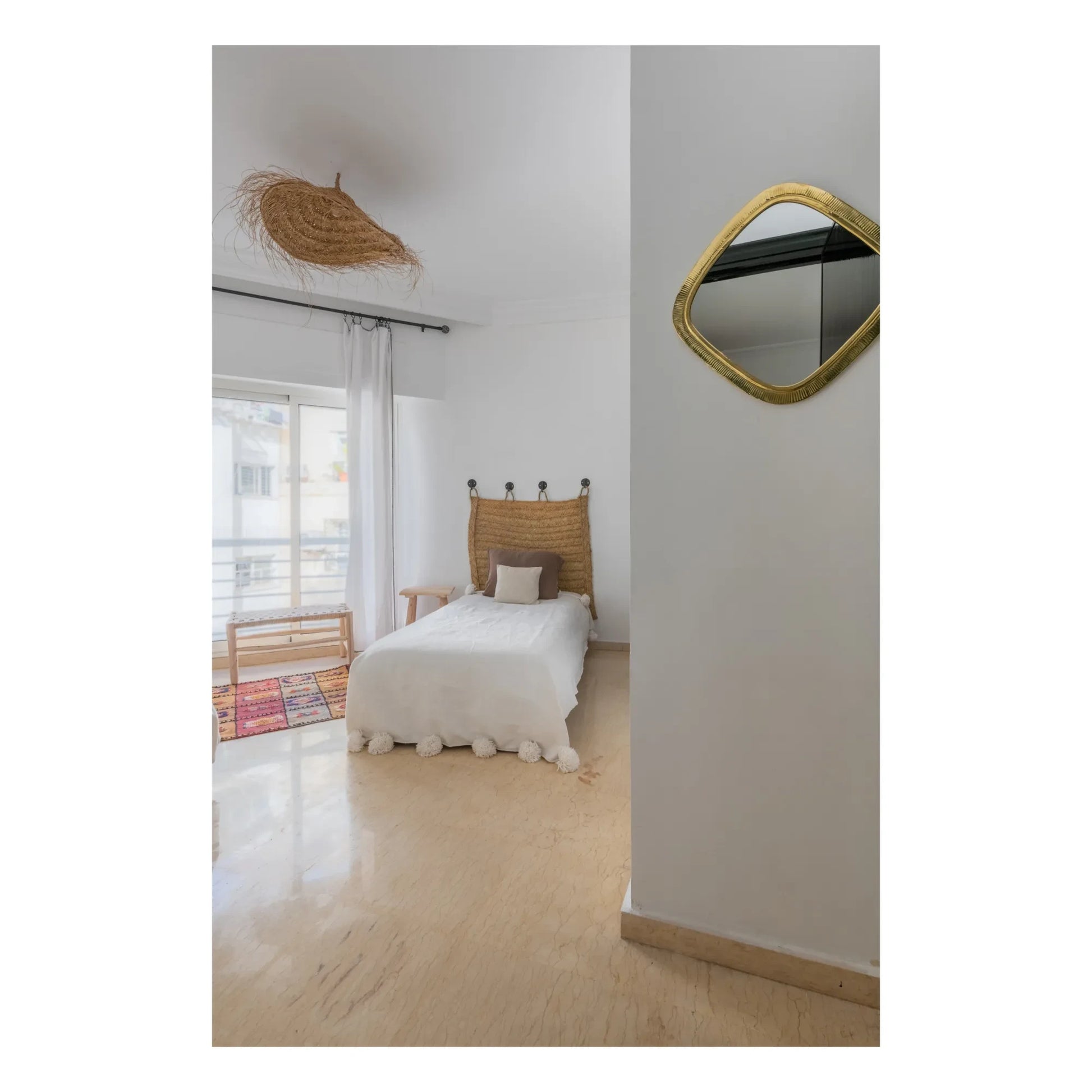 Cosydar - Natural Fiber Headboard to Hang up