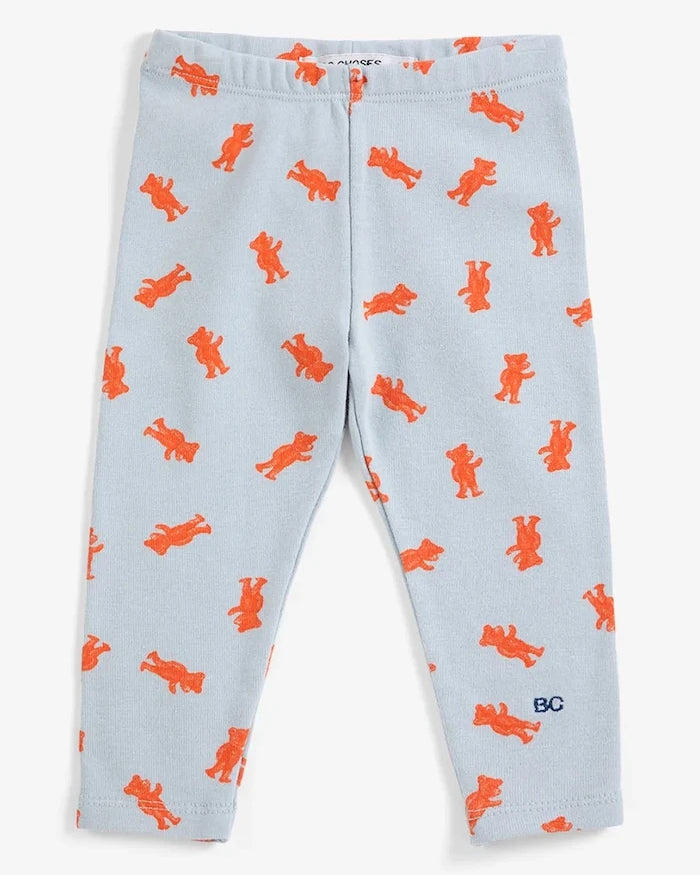 Bobo Choses Çocuklar için Pamuk ve Elastan Tayt Softpaw Monster