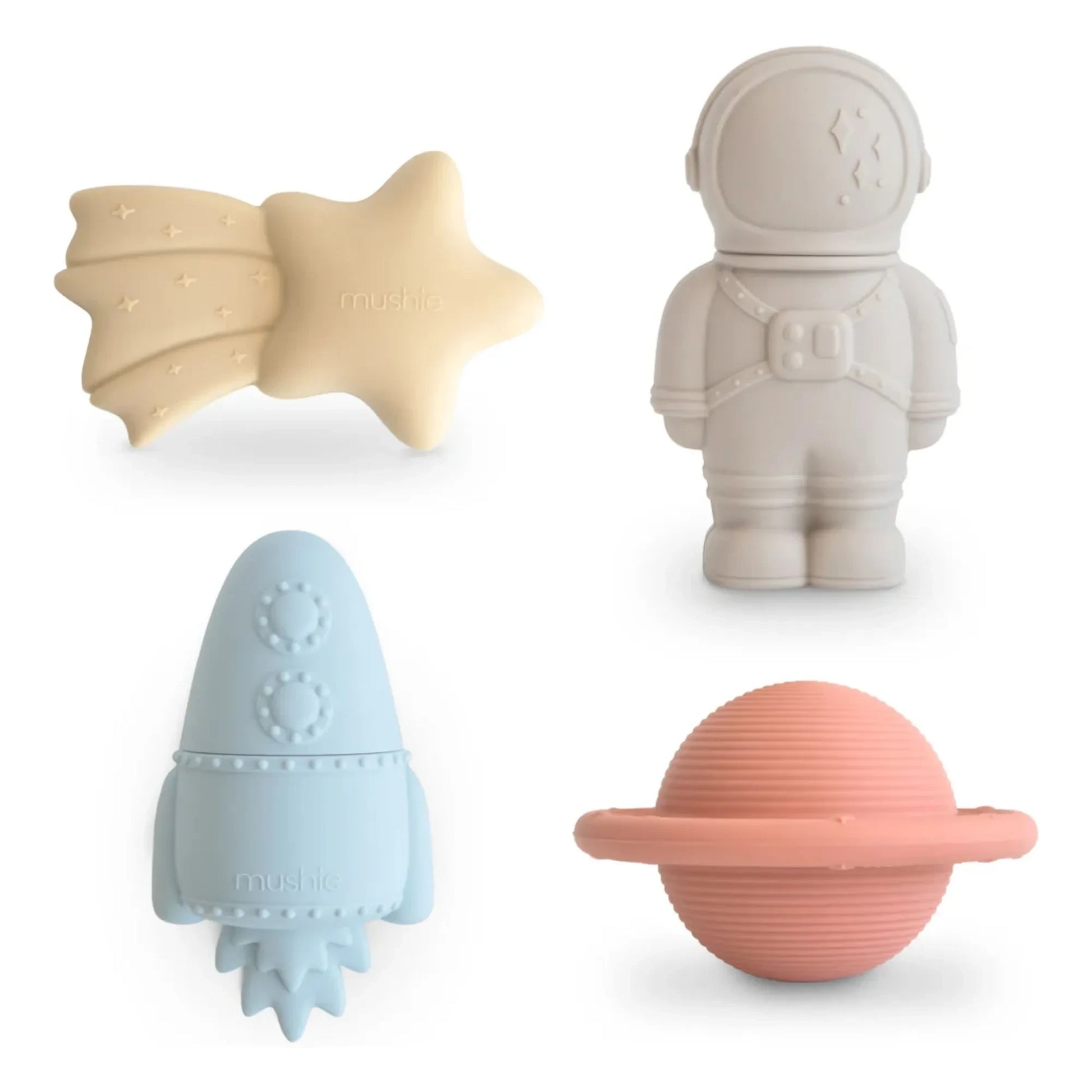 Mushie - Espace bath toys - Set of 4