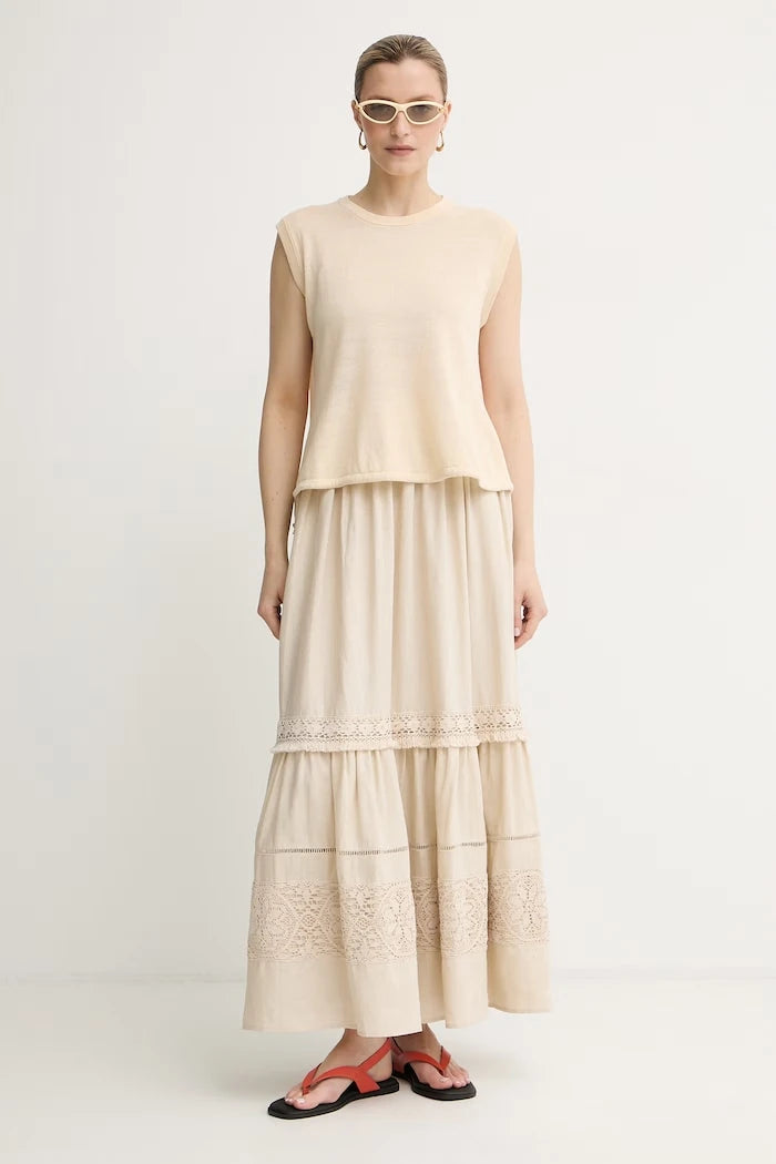 Weekend Max Mara пола от лен