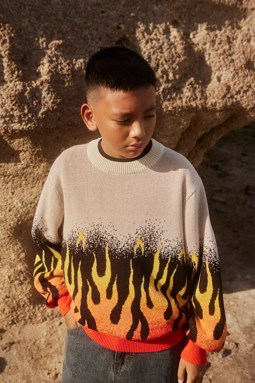 سويت شيرت قطني مطبوع Molo - Monti