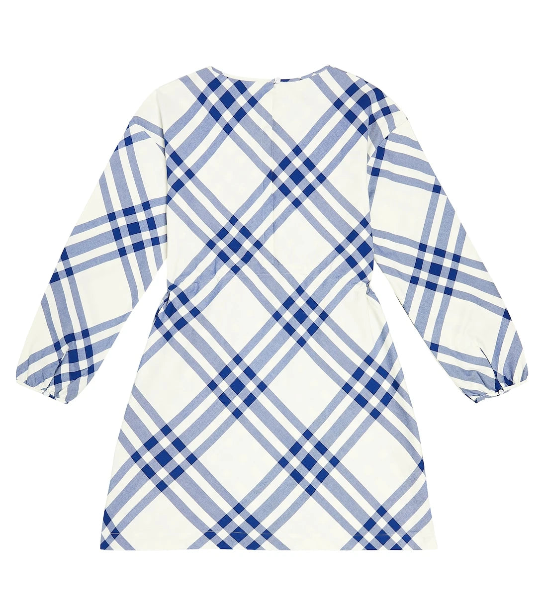 Burberry Kids - فستان كاروهات من القطن