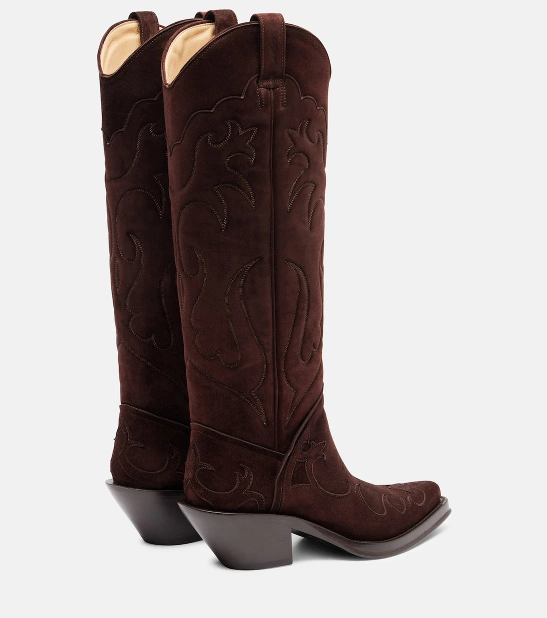 Gabriela Hearst - Capitana suede cowboy boots
