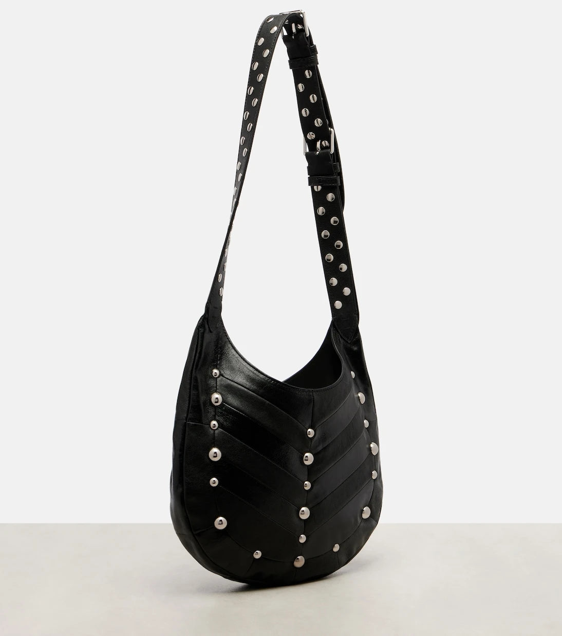 Valentino Garavani - Medium studded leather shoulder bag