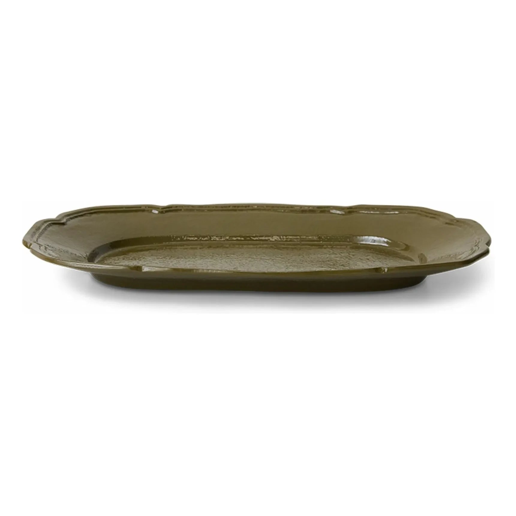HKliving - New Classics metal dish | Olive