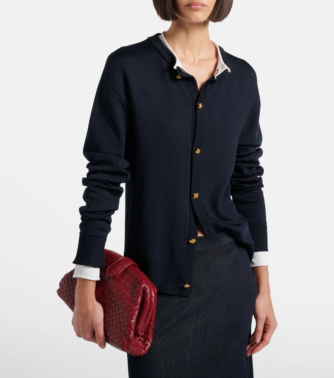Bottega Veneta - Silk cardigan