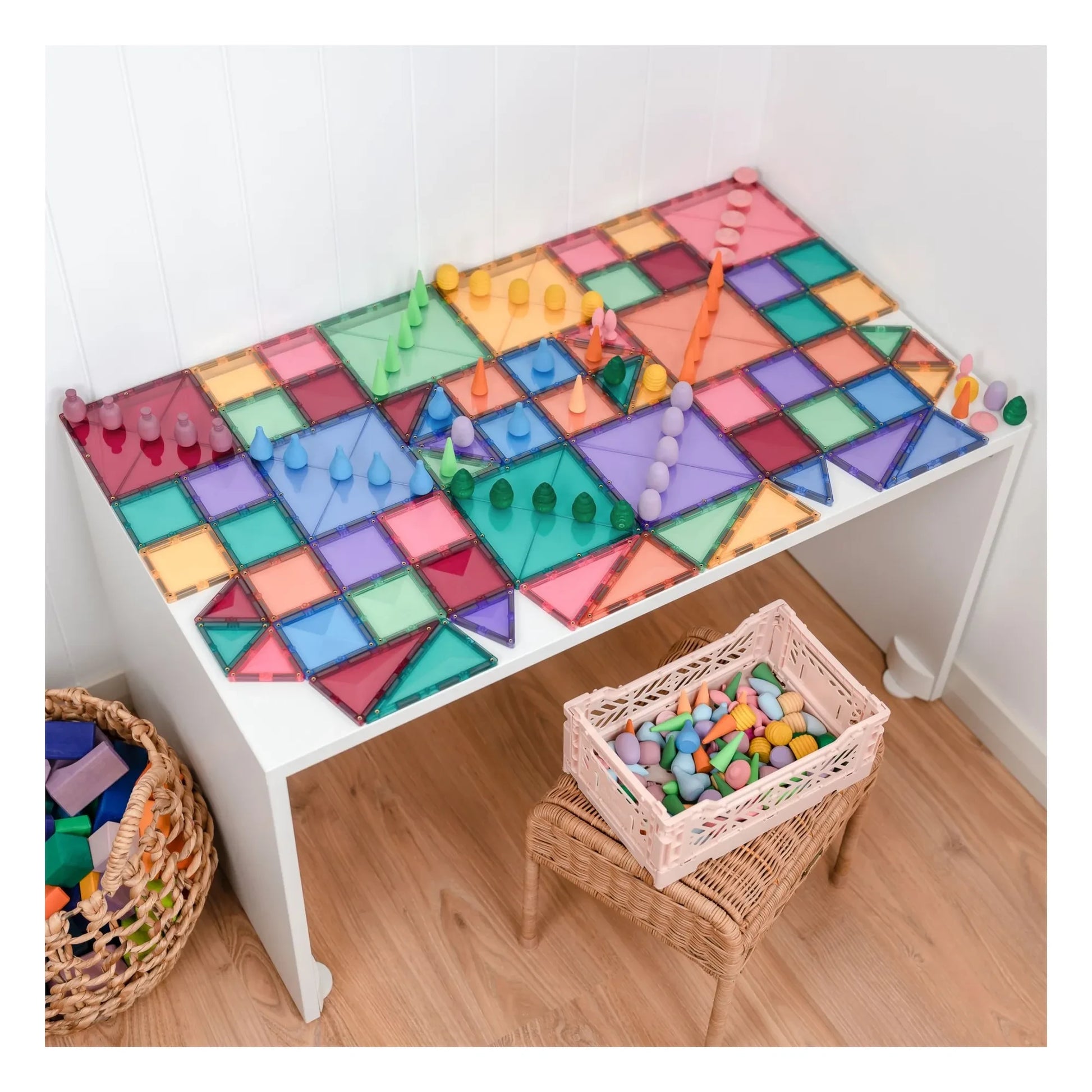 Connetix - Starter pack - 64 pieces | Pastel