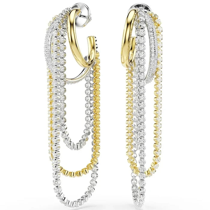 Swarovski kadın zirkon HYPERBOLA küpe