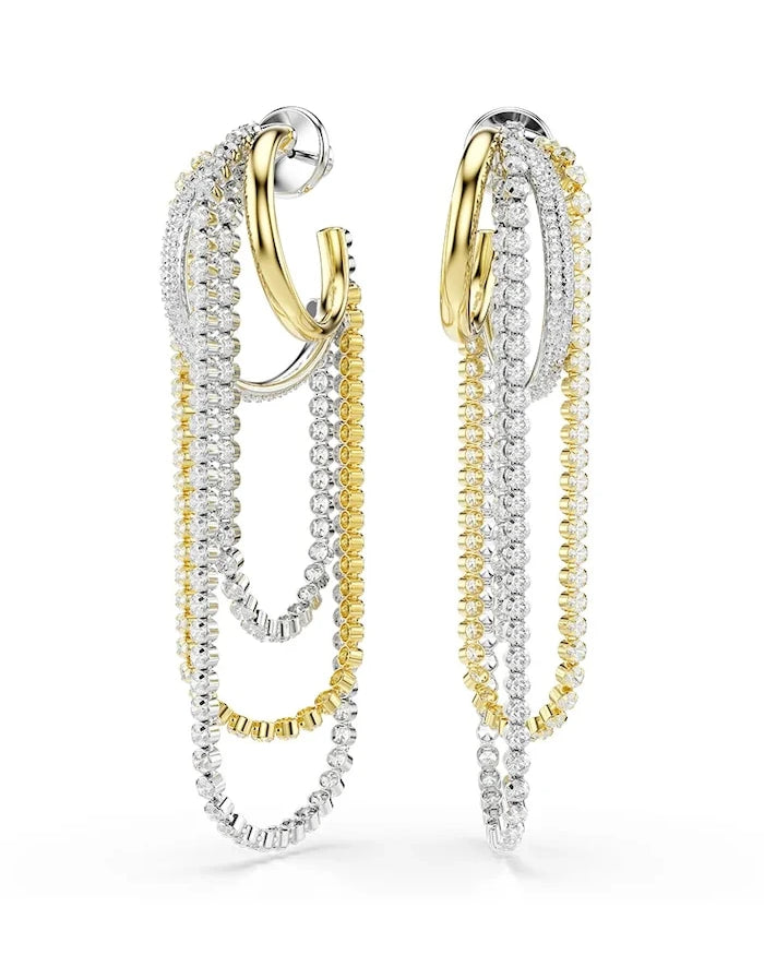 Swarovski kadın zirkon HYPERBOLA küpe