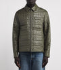 Moncler Green Quilted Madiere Overshirt