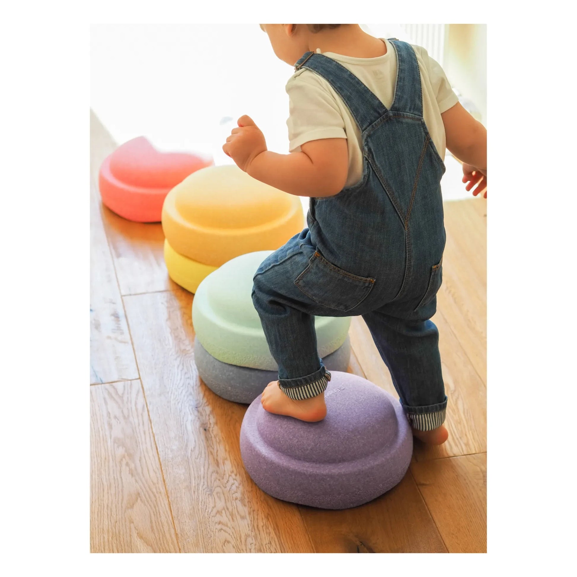 Stapelstein - Original rainbow | Pastel