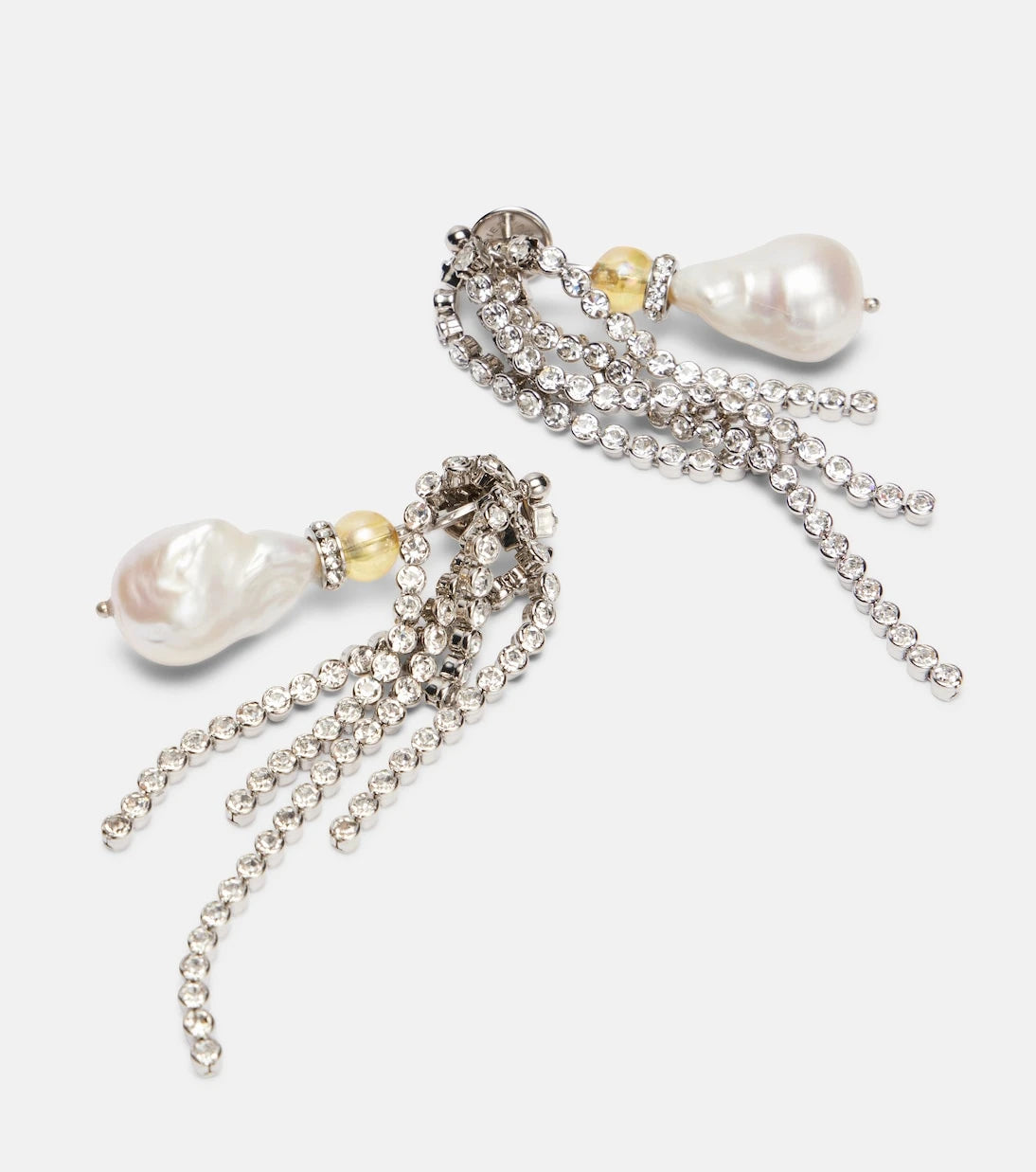 Dries Van Noten - Embellished drop earrings