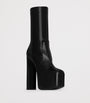 Saint Laurent Black Leather Billy Ankle Boots 95